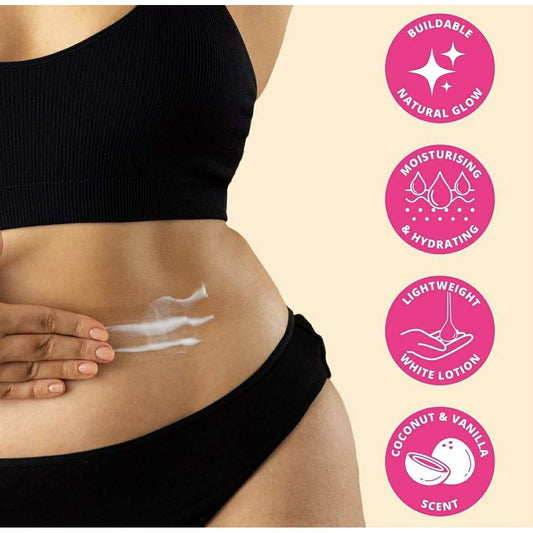 Skinnytan TAN Body Glow Gradual Everyday Self-Tan Lotion 280ml