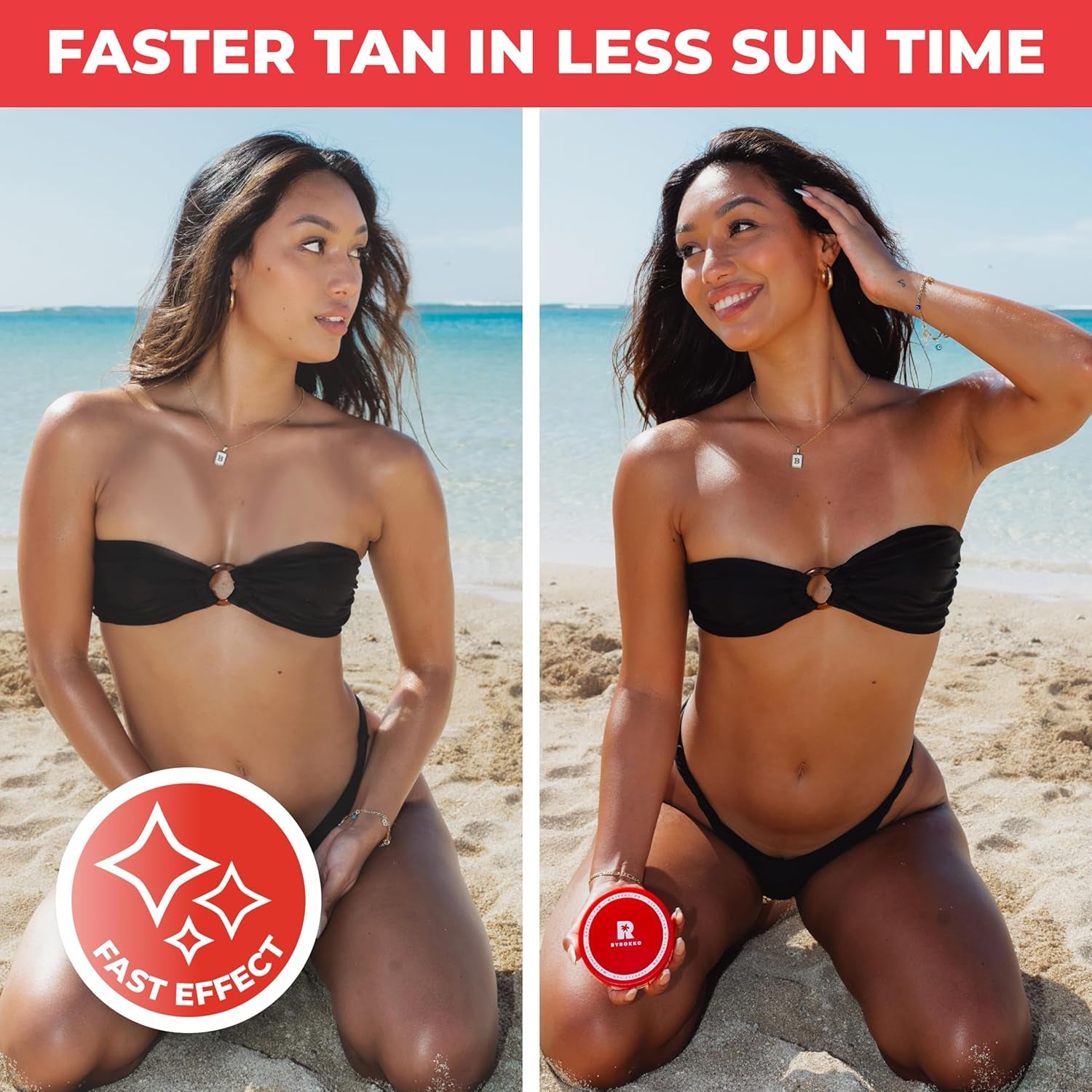 Shine Brown Watermelon Sunbed Cream, Sunbed Tanning Accelerator, Use It as Tanning Cream or Tanning Lotion for Fast Intense Tan in Sunbeds & Outdoor Sun, 200 Ml