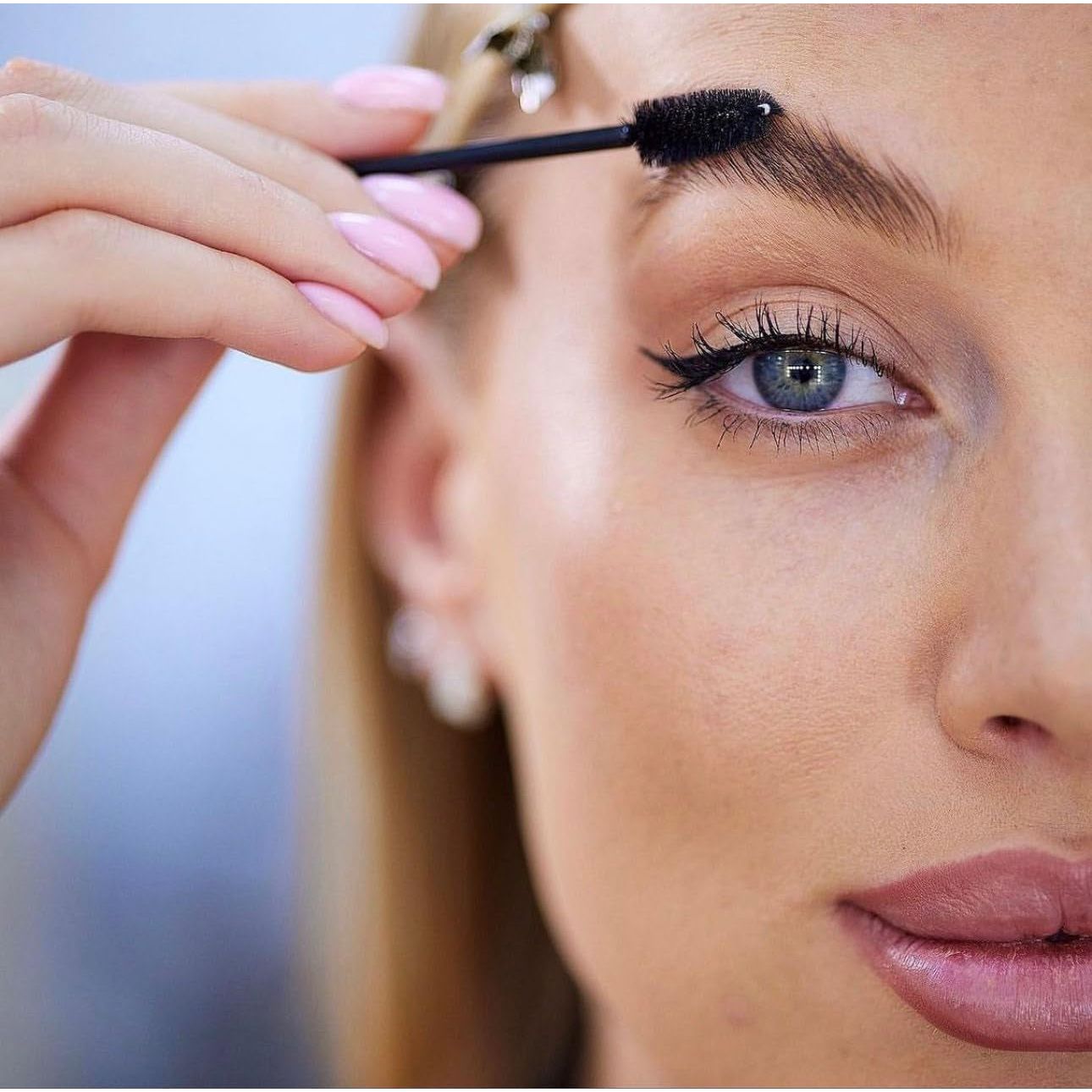 Brow Lift Lamination Gel Kit with Brush, Black Tint, MEGA SIZE - 50 Ml | Eyebrow Shaping Wax | Eye Brows Styling Soap | Long Lasting Hold Freeze Gel