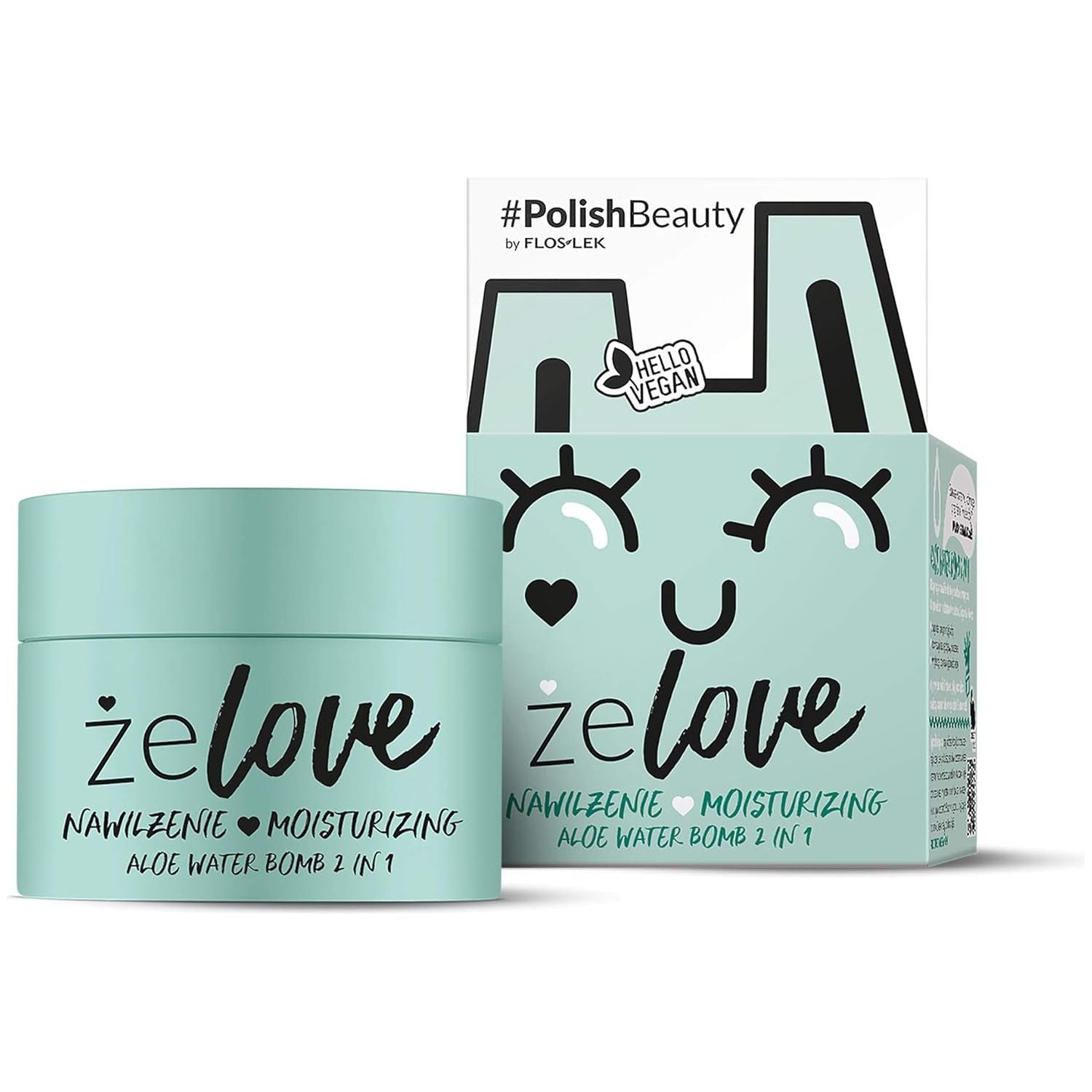 Aloe Water Aqua Bomb Face Cream | 50Ml | Hydro Boost Soothing Gel | Contains Aloe Juice | Liquid Moisturizer for Dry & Sensitive Skin | Cruelty-Free & Vegan