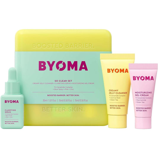 BYOMA So clear set, skincare set for Acne prone skin