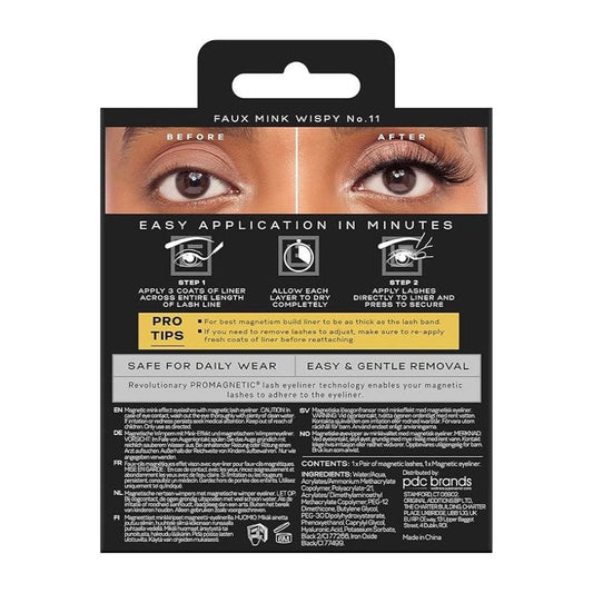 Eylure Luxe Pro Magnetic 10 Magnets Wispy False Lashes