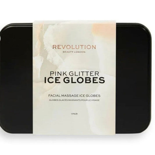Revolution Skincare Pink Glitter Facial Ice Globes