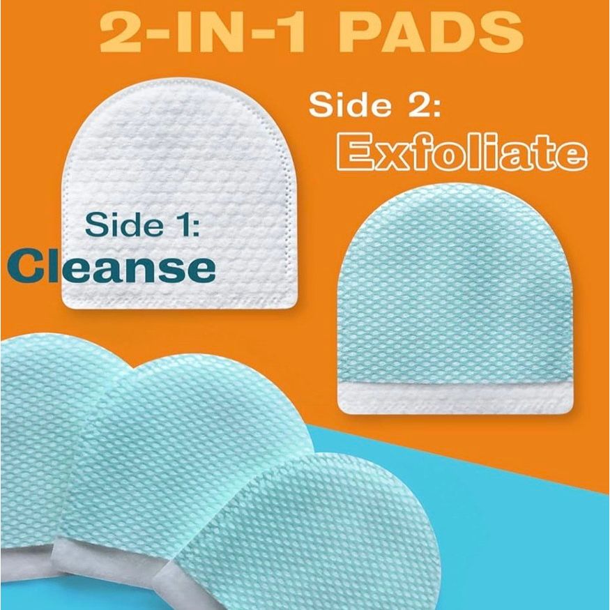Mylee 2 in 1 Exfoliating & Cleansing Pads