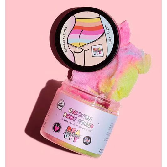 Mallows Beauty Unicorn Body Scrub with Vitamin E