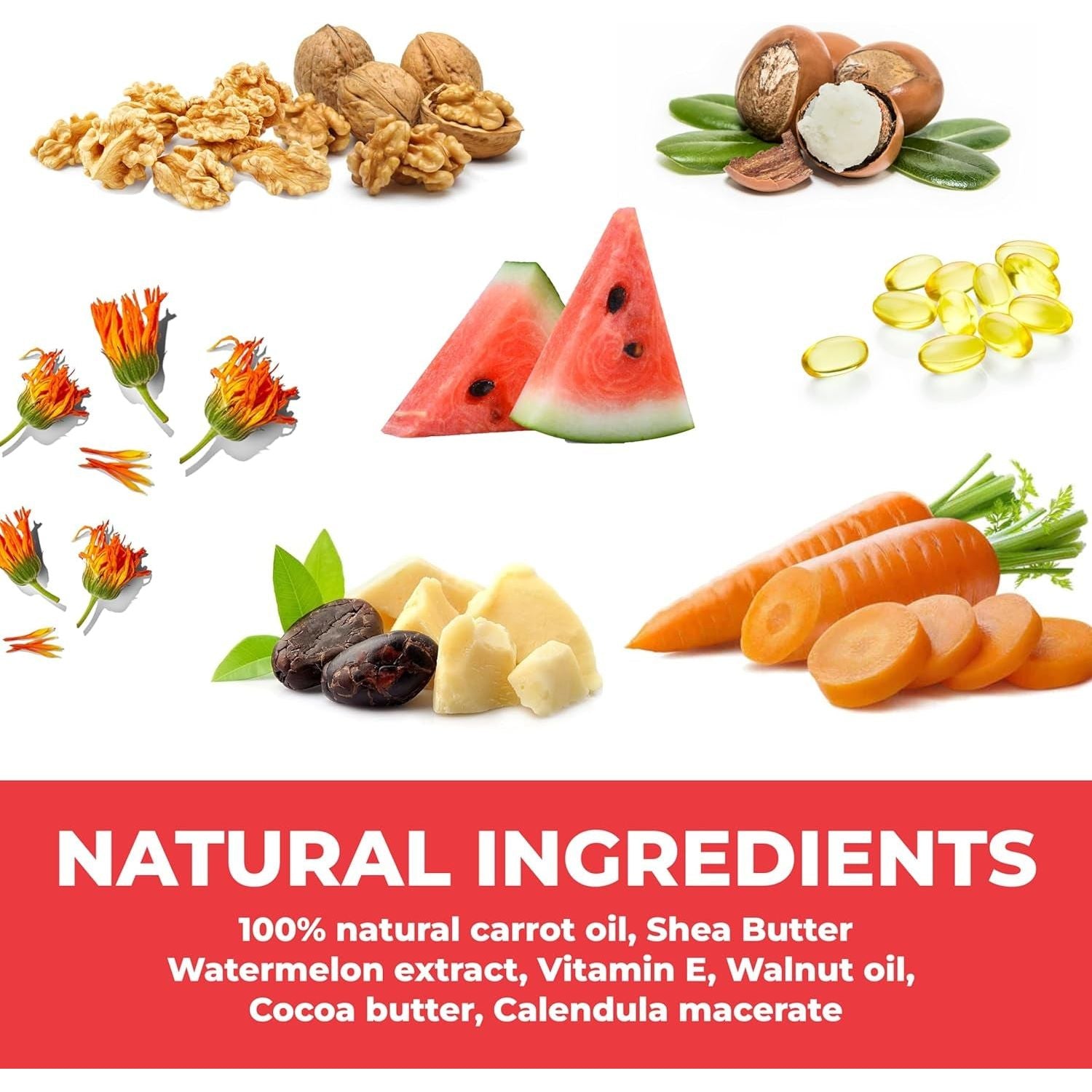 Shine Brown Watermelon Sunbed Cream, Sunbed Tanning Accelerator, Use It as Tanning Cream or Tanning Lotion for Fast Intense Tan in Sunbeds & Outdoor Sun, 200 Ml