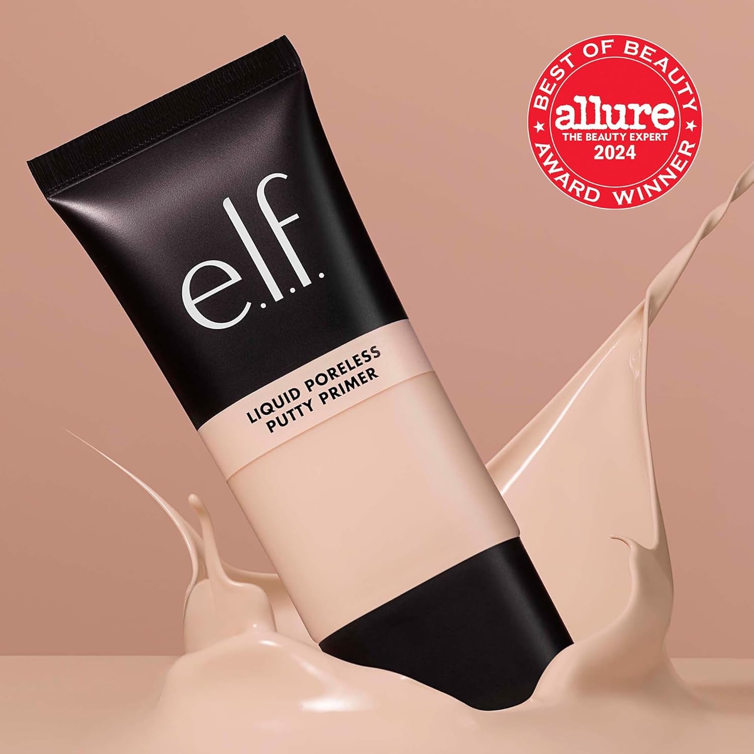 Liquid Poreless Putty Primer, Hydrating Liquid Face Primer for a Smooth Complexion, Grips Makeup for Longwear, Vegan & Cruelty-Free