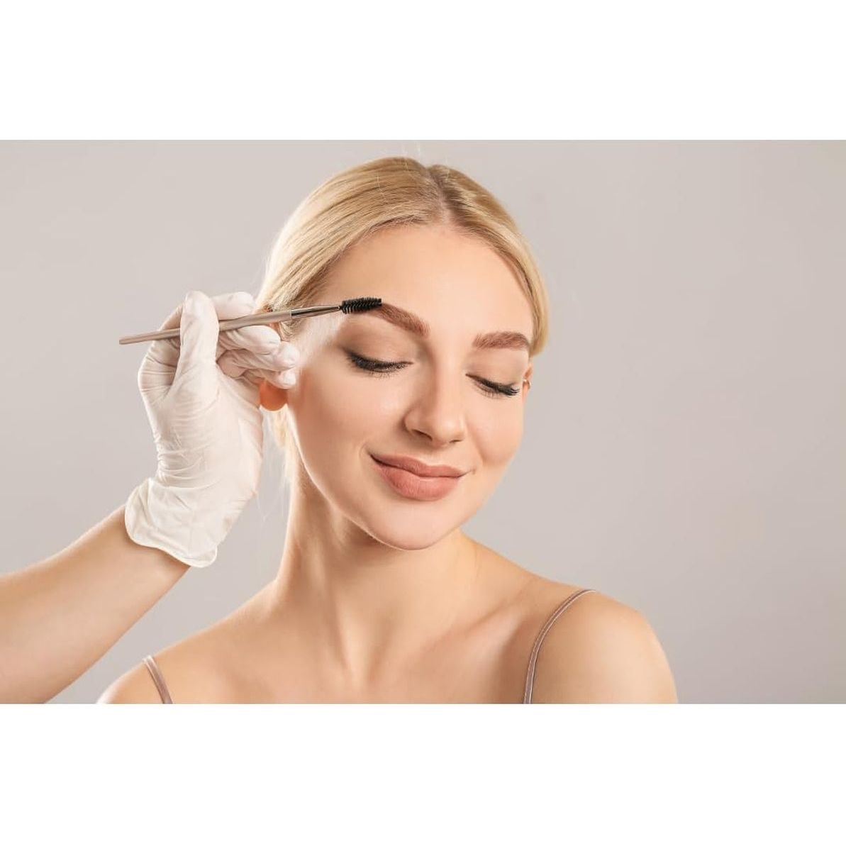 Brow Lift Lamination Gel Kit with Brush, Black Tint, MEGA SIZE - 50 Ml | Eyebrow Shaping Wax | Eye Brows Styling Soap | Long Lasting Hold Freeze Gel