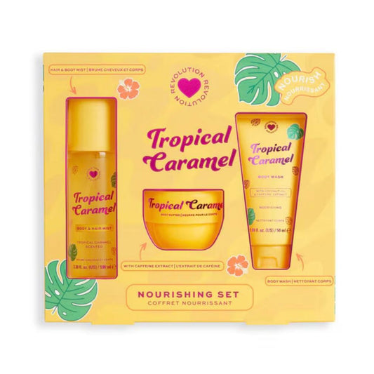 I Heart Revolution Tropical Caramel Bath & Body Gift Set