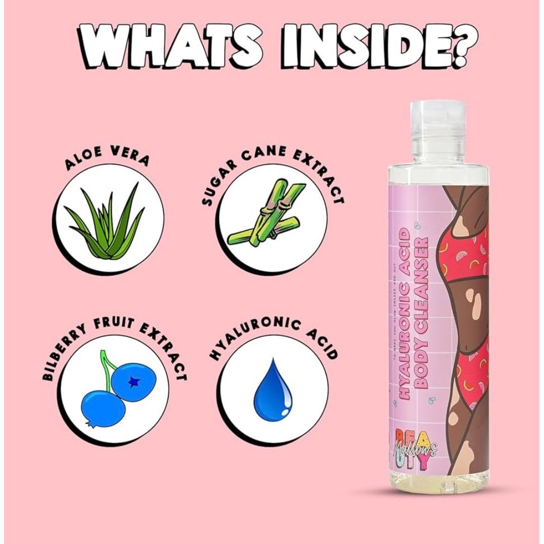 Mallows Beauty - Hyaluronic Acid Body Cleanser