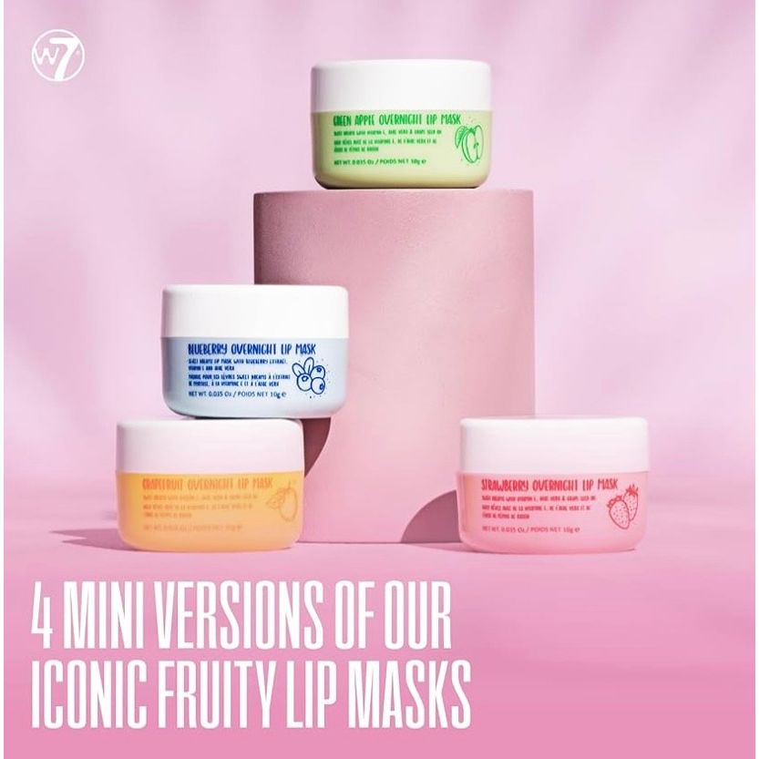 W7 Sweet Dreams Overnight Lip Masks - Gift Set